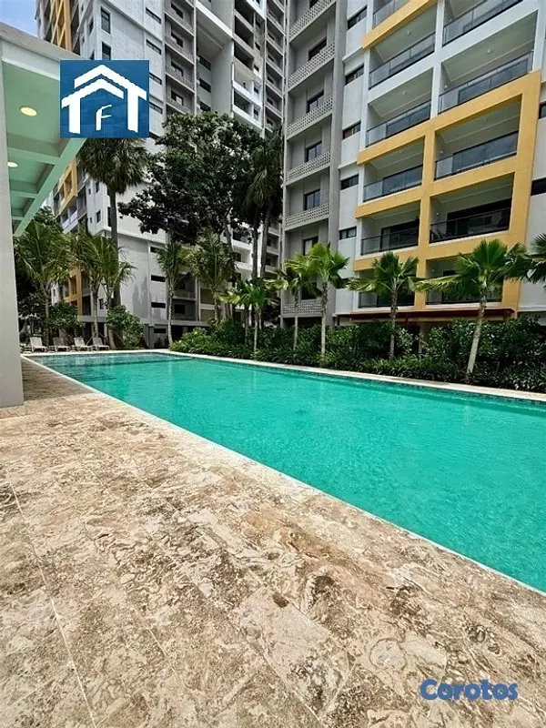 apartamentos - Apartamento en Gazcue Malecon con patio  2