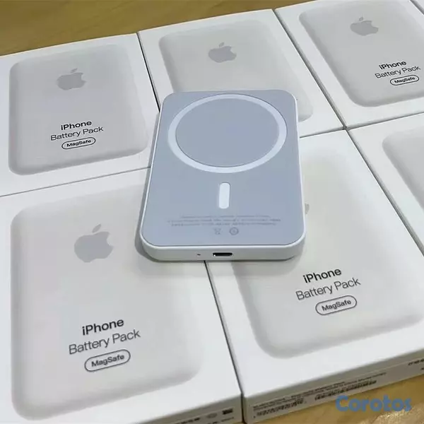 otros electronicos - Batería Externa y cargador Inalámbrico MagSafe - 5W, para iPhone 12, 13, 14 3