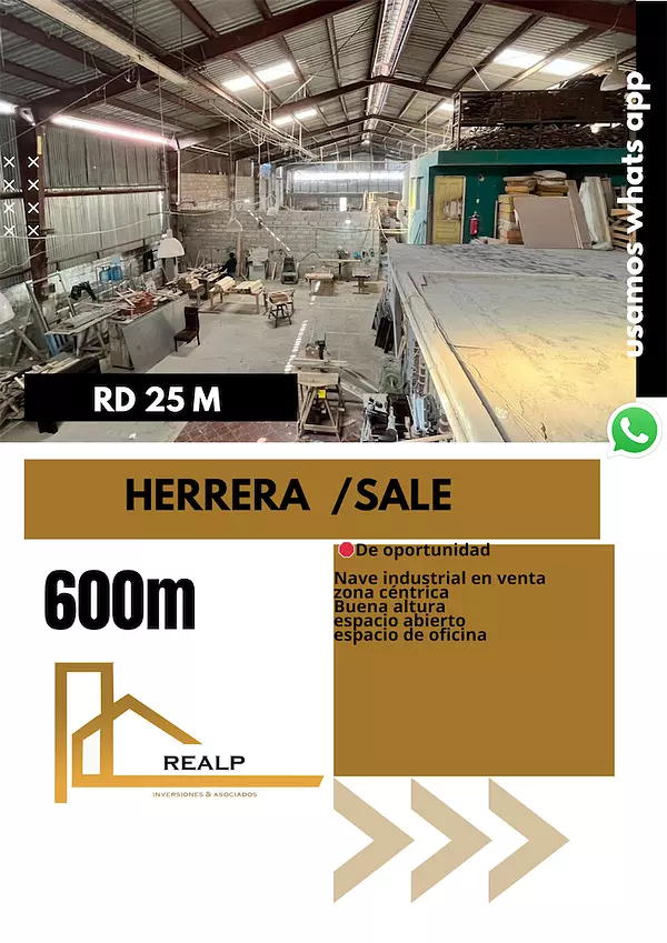 oficinas y locales comerciales - Nave industrial en Herrera 1