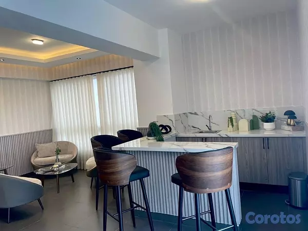 apartamentos - Venta Moderno Apartamento amueblado de 1 Habitación en Bella Vista. 4