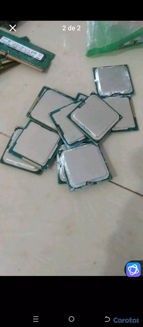accesorios para electronica - memorias ram , procesadores y disco duro ventas  para computadoras 2