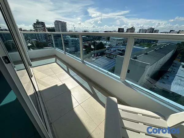 apartamentos - Apartamento Completamente Amueblado de 2 Habitaciones en Mirador Norte 5