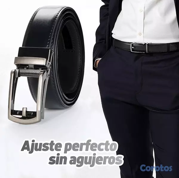 joyas, relojes y accesorios - Cinturón con Sistema Micro Ajustable sin Agujeros  3