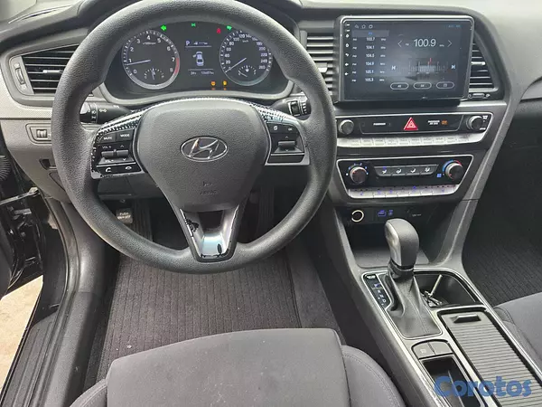 carros - HYUNDAI SONATA NEW RISE 2018 NEGRO GASOLINA 4