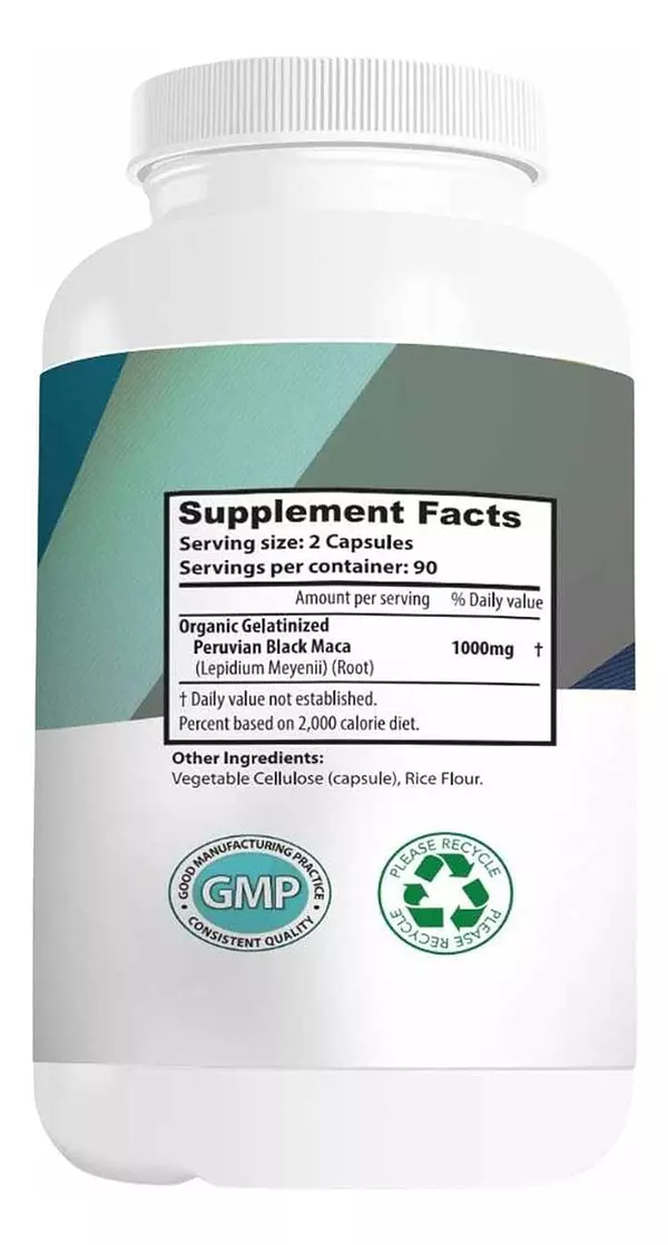 Salud y Equipamiento Médico - Black Maca 90 Caps Dr. Health 2