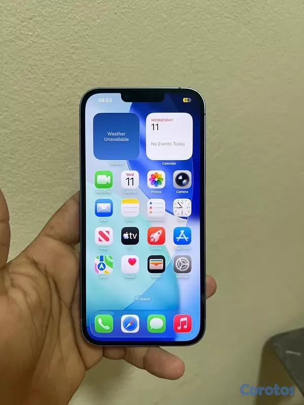 celulares y tabletas - iPhone 14 plus 128GB factory, Bateria 86% todo original sin ninguna notificación 2