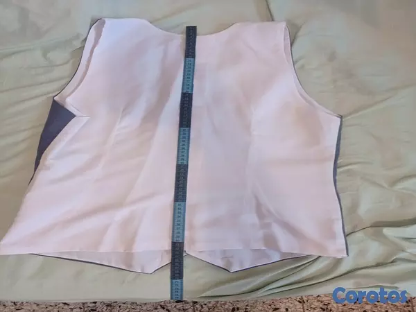 ropa para hombre - Traje Gris Azulado 7