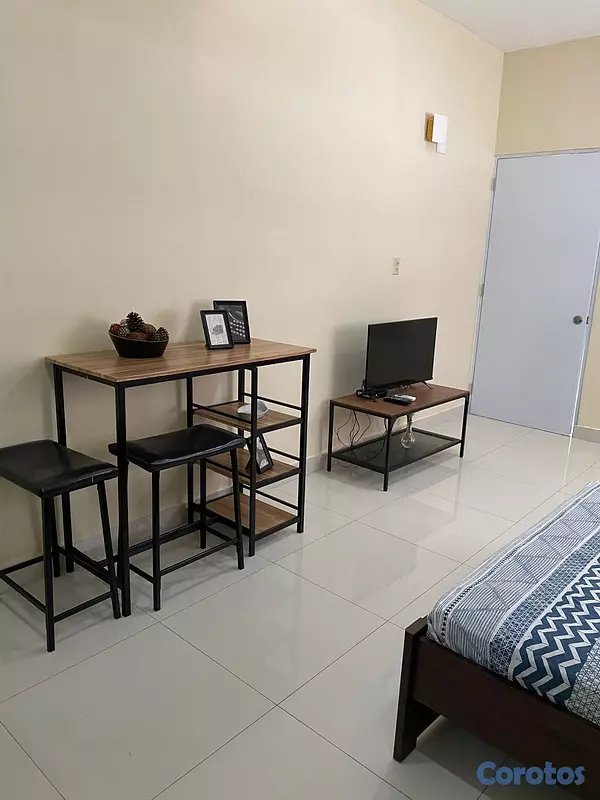 apartamentos - Apartaestudio amueblado en Gascue  5