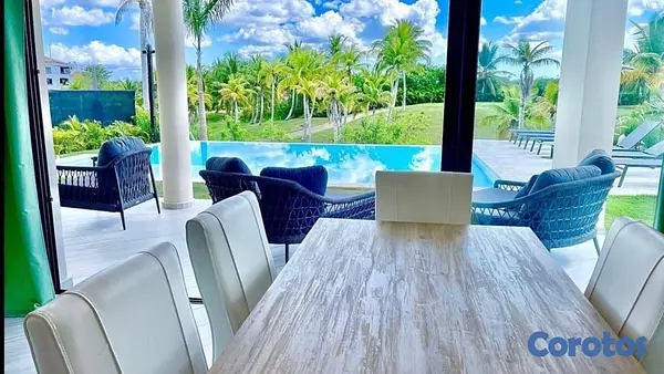 casas vacacionales y villas - venta de Villa de lujo primera línea campo de golf en la Romana de 750mts   9