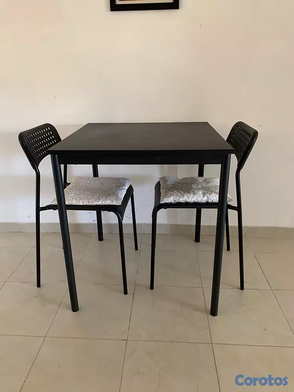 muebles y colchones - COMEDOR DOS SILLAS IKEA NUEVO 2