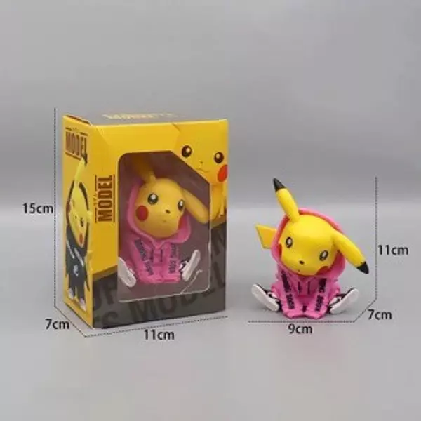 juguetes - FIGURA DE PIKACHU COLECCIONABLE  2