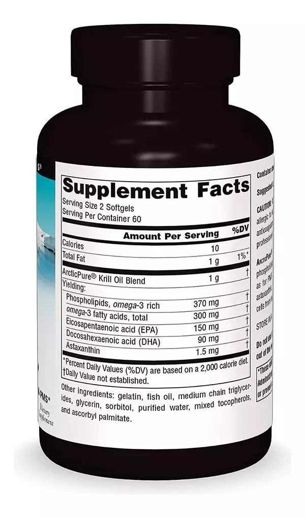 Salud y Equipamiento Médico - Aceite Krill 120cap Source Natu - - Unidad A $2558 2