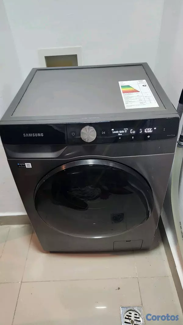 electrodomesticos - Lavadora/Secadora Eléctrica Samsung, 24Lbs-11Kg Lavado, 13Lbs-6Kg De Secado 2
