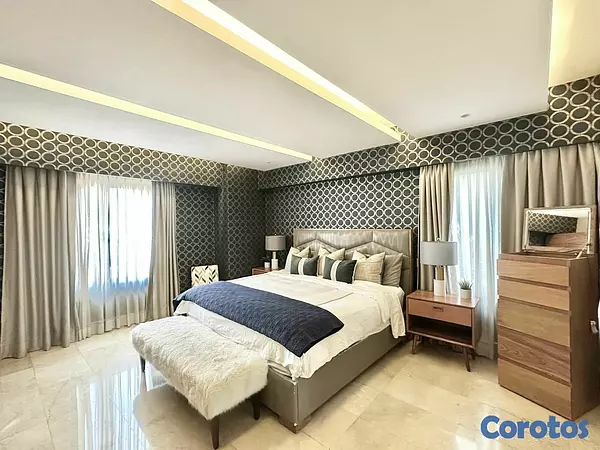 apartamentos - Apartamento en Piantini Amueblado  10
