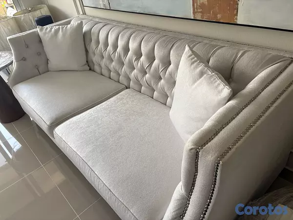 muebles y colchones - Juego de Muebles Blancos 4