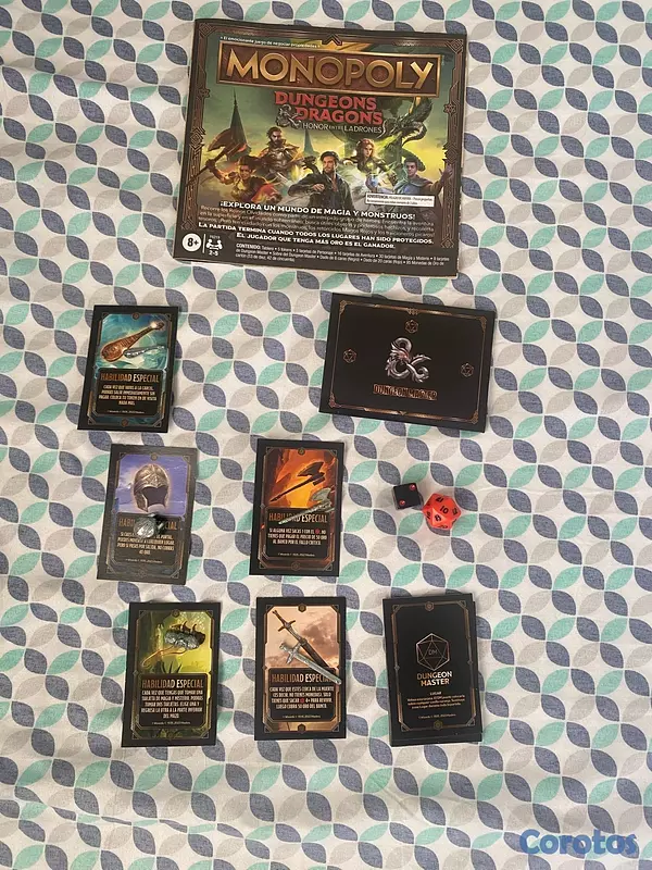 hobby y coleccion - Monopoly Dungeons & Dragons Completo — Excelente Estado 3