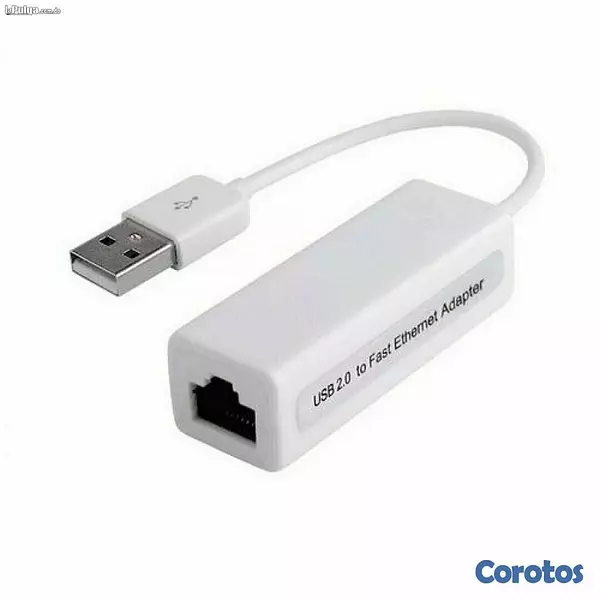 computadoras y laptops - ADAPTADOR DE RED USB A RJ45 AGILER AGI-1108, 10/100MBPS.