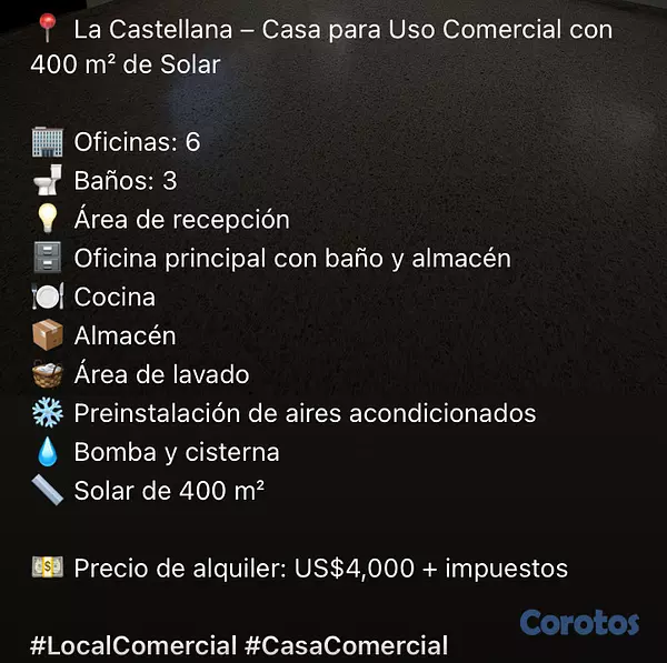 oficinas y locales comerciales - se alquila casa  2