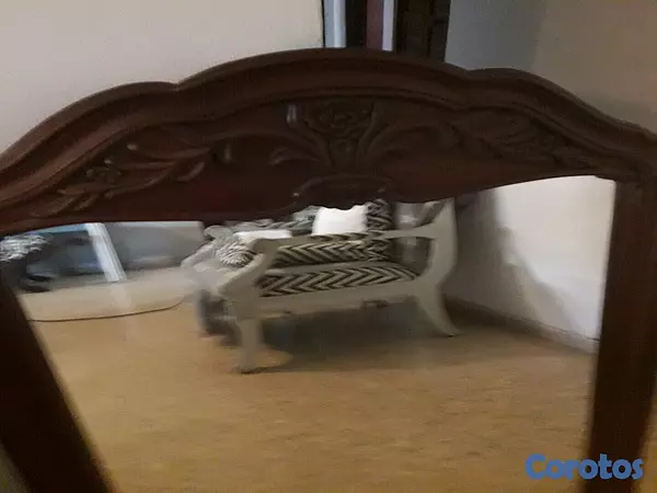 muebles y colchones - Espejo en caoba  6,500 perfectas condiciones 2