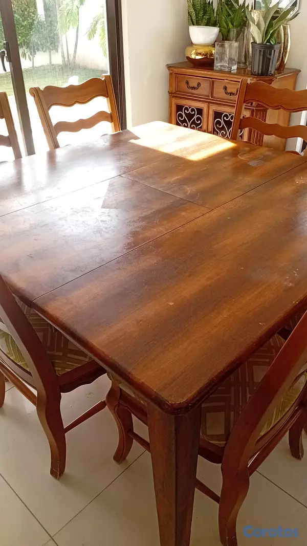 muebles y colchones - Comedor de 6 sillas 2