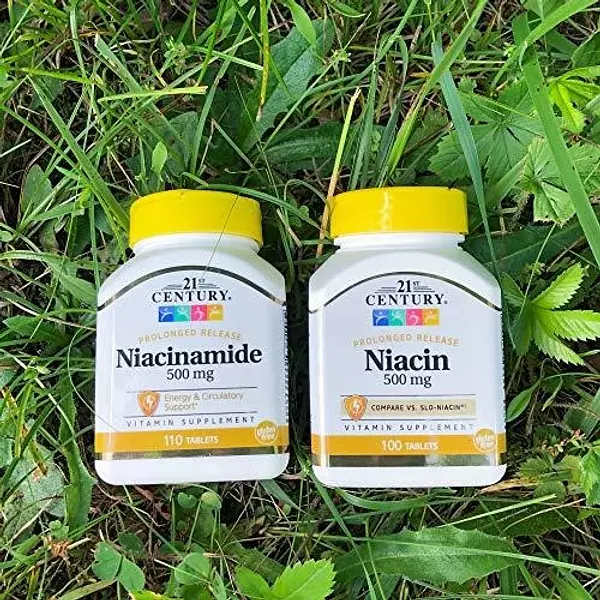 Salud y Equipamiento Médico - Niacinamida 21st Century 500 Mg110 Tabletas Liberacion 3