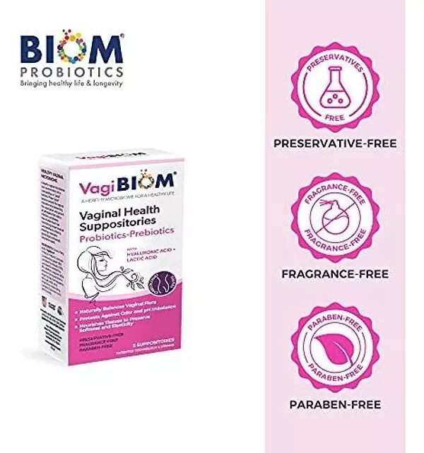 Salud y Equipamiento Médico - Vagibiom Lactobacillus Suppository 4