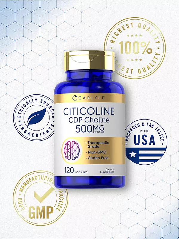 Salud y Equipamiento Médico - Suplementos De Citicolina De 500 Mg 6