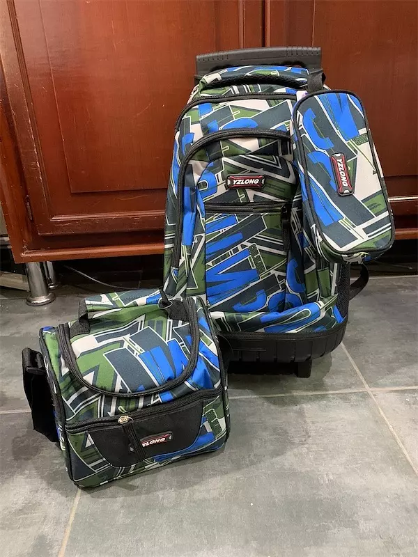 accesorios - Set de mochilas de niños con ruedas, excelente calidad. AL POR MAYOR Y DETALLE 1