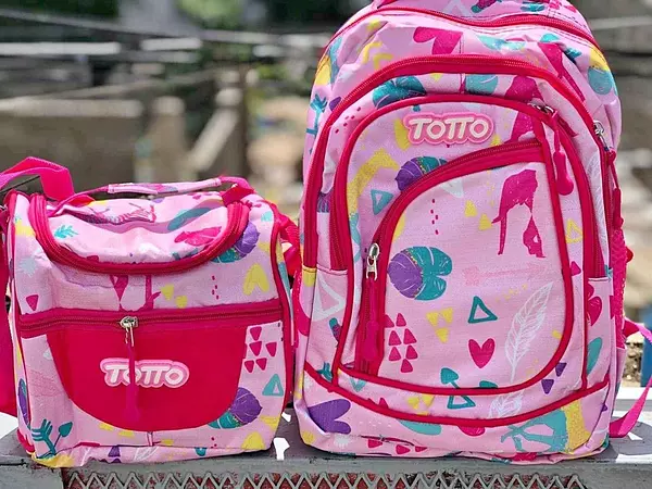 accesorios - Mochila Morral Bulto + Lonchera. combo set  2