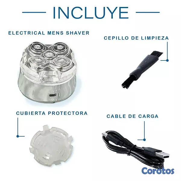 salud y belleza - Ez Silver Shaver afeitadora inalámbrica y recargab 2