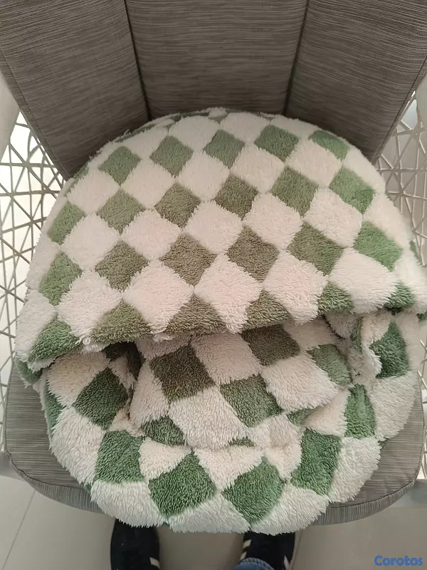 animales y mascotas - cama para perros y gatos semi cerrada 5