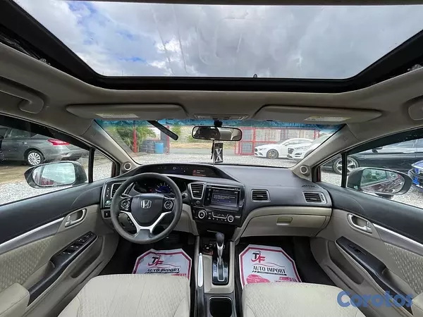 carros - HONDA CIVIC 2015 EX ROJO 6