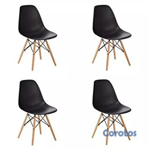 decoración y accesorios - Sillas nordicas, comedor oficina silla EAMES MODERNA  4
