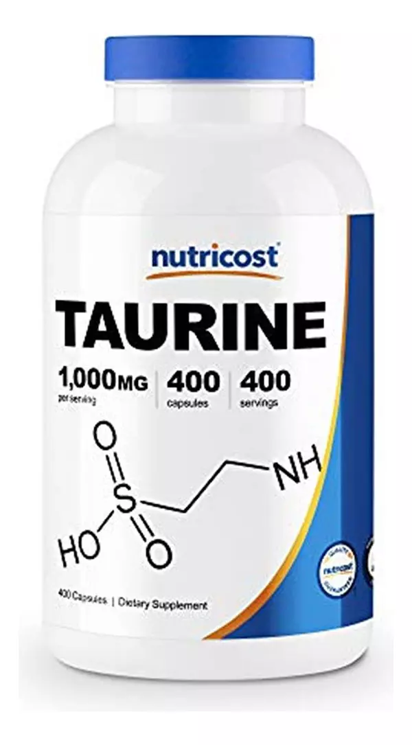 Salud y Equipamiento Médico - Nutricost Taurina 1000mg, 400 Capsulas 2
