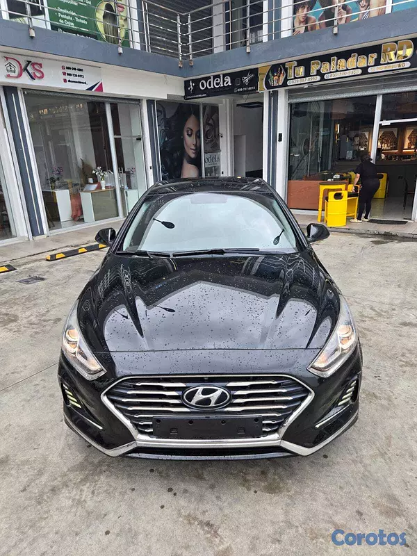 carros - HYUNDAI SONATA NEW RISE 2018 NEGRO GASOLINA 2