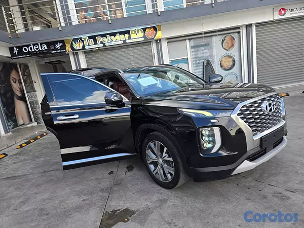 jeepetas y camionetas - HYUNDAI PALISADE 2019 NEGRO GASOLINA 8