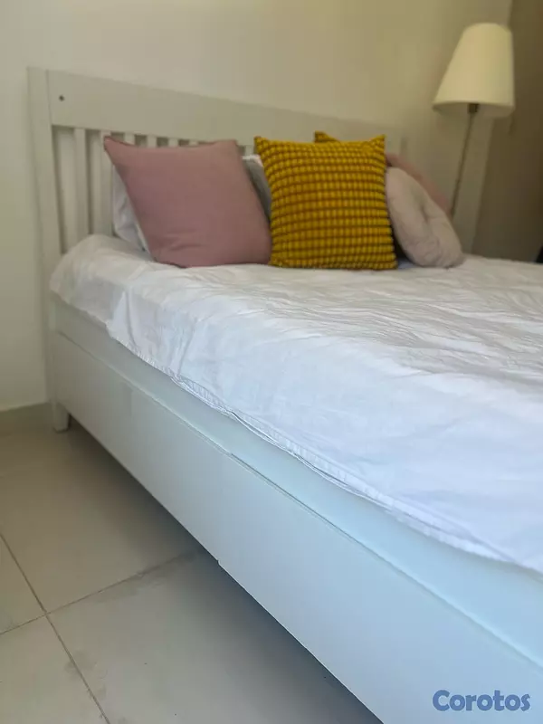 muebles y colchones - CAMA QUEEN + COLCHÓN 4