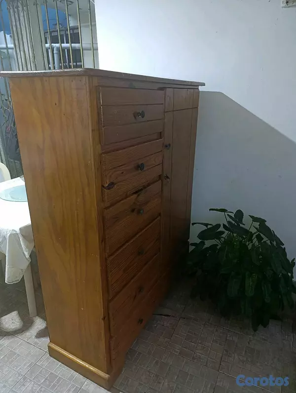 muebles y colchones - gavetero en pino tratado 2