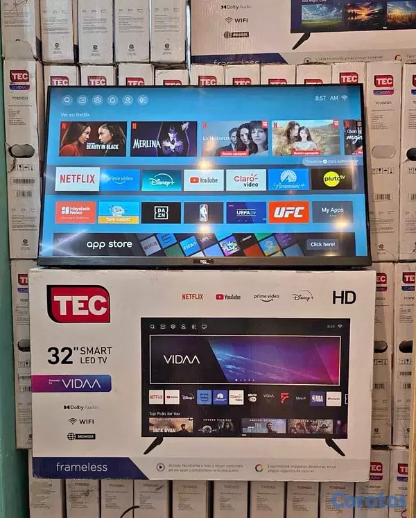 electrodomesticos - 🖥️OFERTA SMART TV TEC 32 pulgadas marca corripio,nuevas,súper calidad 1A  2