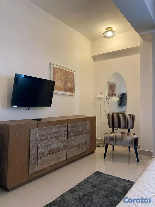 apartamentos - Apartamento en alquiler amueblado en Piantini  6