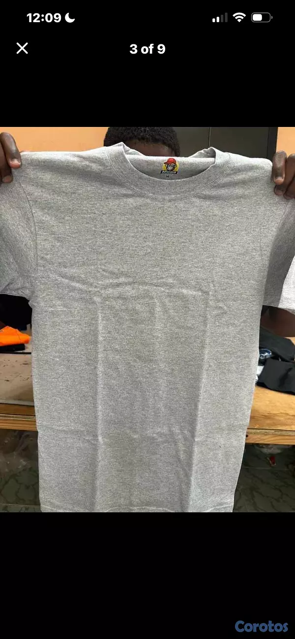 ropa para hombre - poloches lisos de muy buena   5