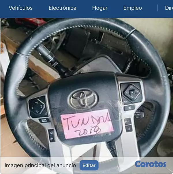 repuestos -  ¡TIMÓN COMPLETO PARA TOYOTA TUNDRA 2018 DISPONIBLE!  2