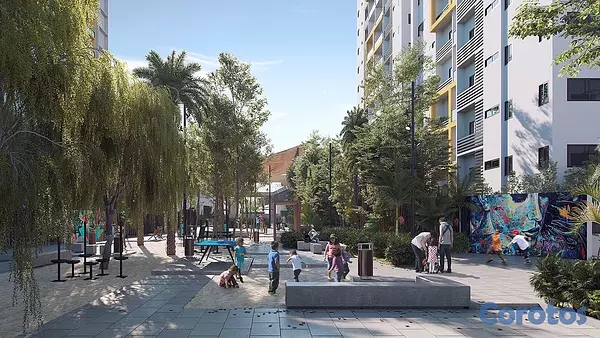 apartamentos - Aptos 1, 2 y 3 hab en SD con plaza y parque central 7