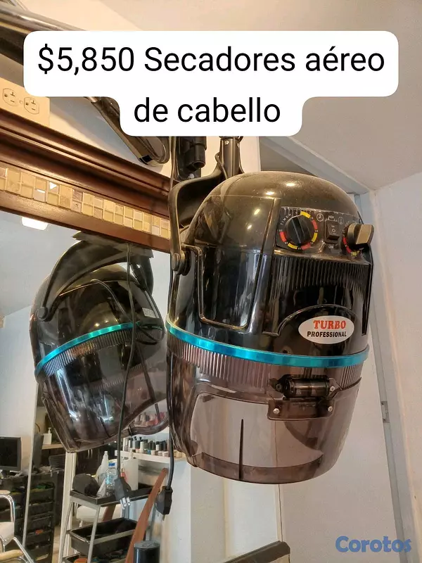 negocios en venta - SALÓN EN LIQUIDACIÓN, VENDEMOS TODO, Lavapelo, secador aéreo, vitrinas, Sillón  6