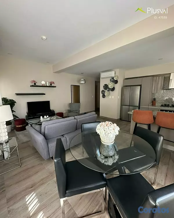 apartamentos - Piantini | Piso alto amueblado + piscina/gym | US$ 3
