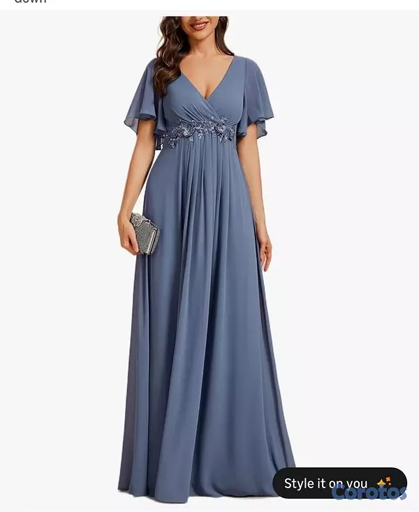 ropa para mujer - Vestido  de dama   2