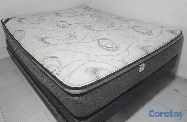 muebles y colchones - Cama full marca Simmons 2