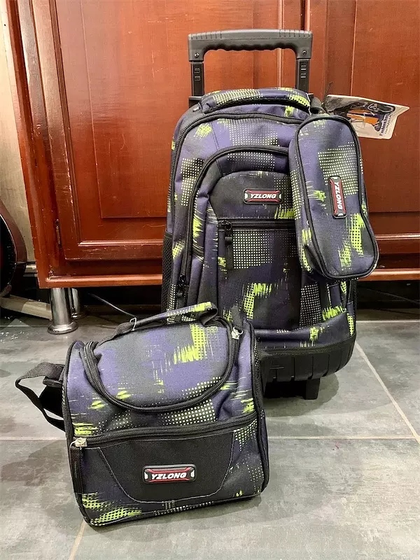 accesorios - Set de mochilas de niños con ruedas, excelente calidad. AL POR MAYOR Y DETALLE 3