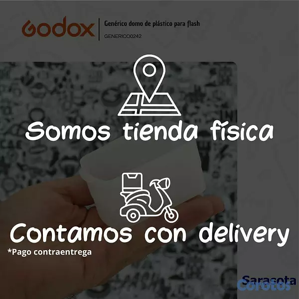accesorios para electronica - Godox Difusor Tipo Domo 3