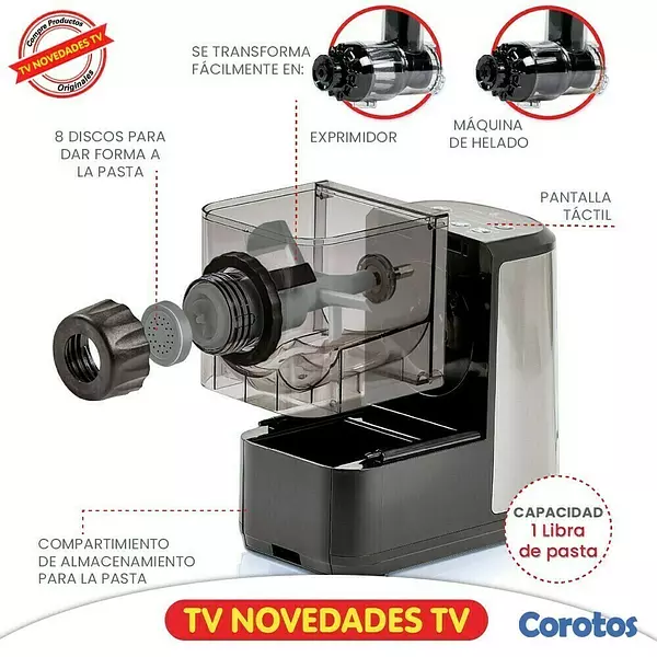electrodomesticos - ELECTRODOMÉSTICO PARA HACER PASTAS CASERAS 5